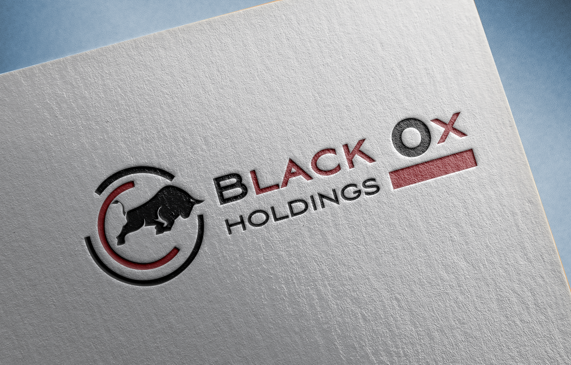 Black Ox Holdings paper branding