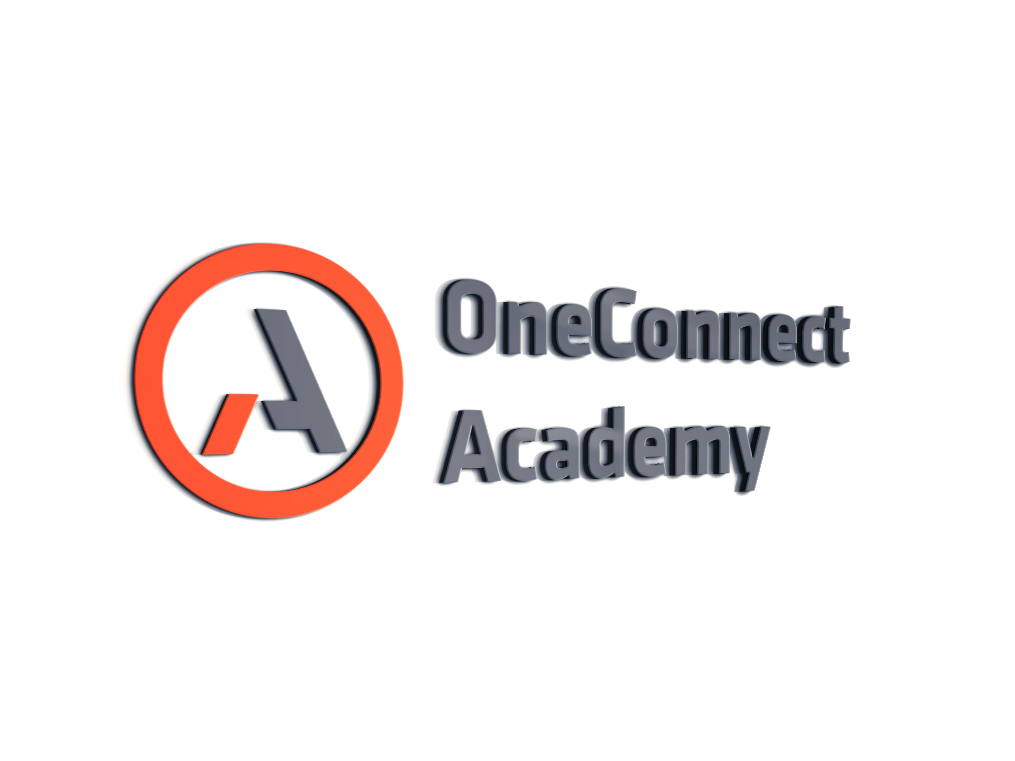 OneConnect Academy branding example 2